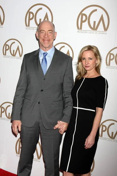 J.K. Simmons, Michelle Schumacher — Photo