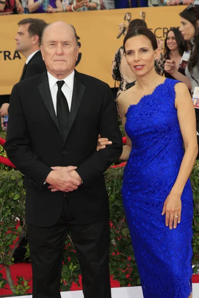 Robert Duvall, Luciana Duvall — Zdjęcie stockowe