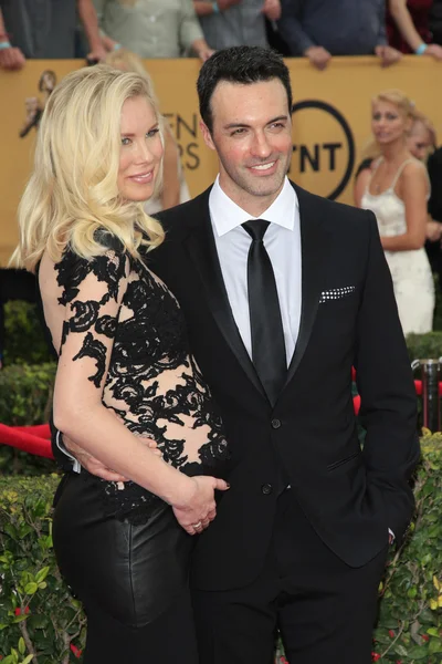 Elspeth Keller, Reid Scott — Stok Foto