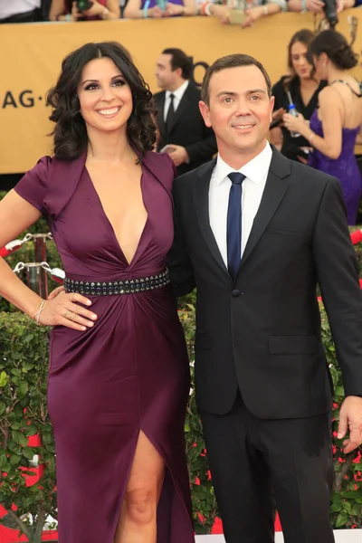 Beth Dover, Joe Lo Truglio — Foto de Stock