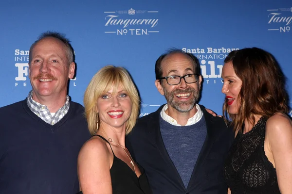 Erinn Hayes, Brian Huskey, Morgan Walsh, Matt Walsh — Foto Stock