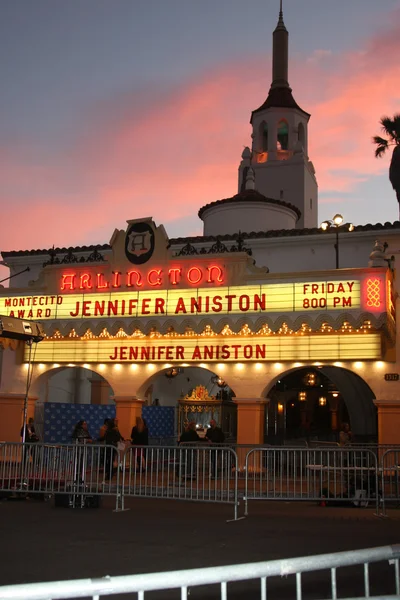 Jennifer Aniston Marquee Sbiff — Foto Stock