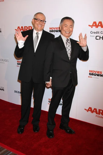 Brad Altman Takei, George Takei — Stock Photo, Image