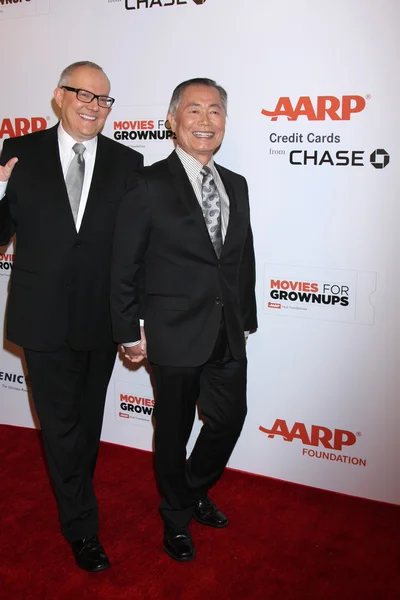 Brad Altman Takei, George Takei — Stock Photo, Image