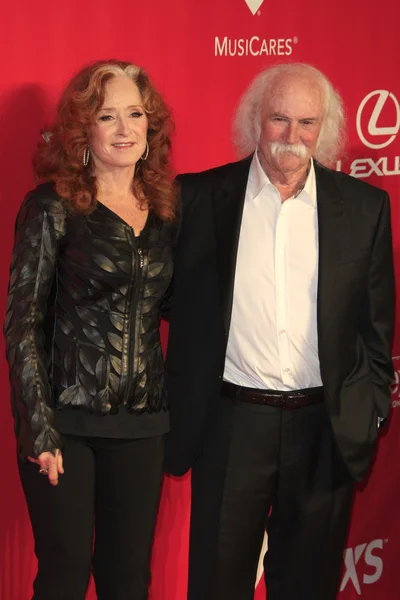 Bonnie Raitt, David Crosby — Stockfoto