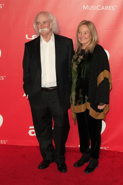 David Crosby, Jan Crosby — Foto de Stock