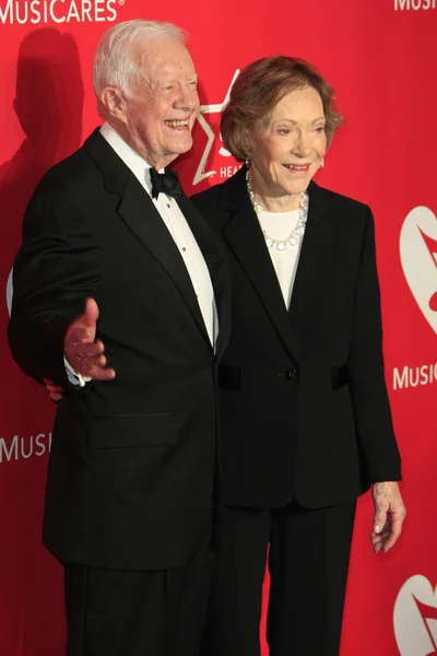El ex presidente Jimmy Carter, la ex primera dama Rosalynn Carter —  Fotos de Stock