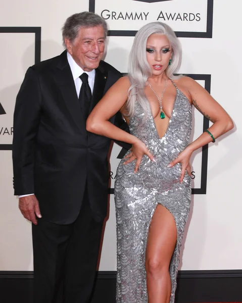 Tony Bennett, Lady Gaga — Stockfoto