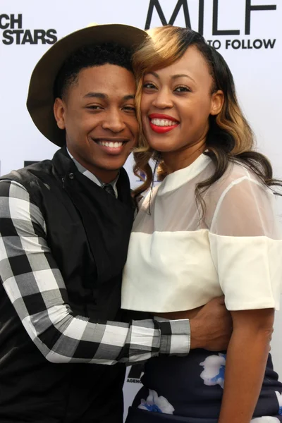 Jacob Latimore, Tish Taylor — Fotografia de Stock