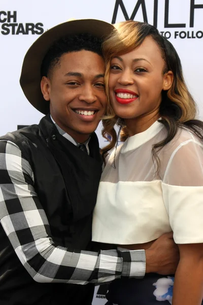 Jacob Latimore, Tish Taylor — Fotografia de Stock