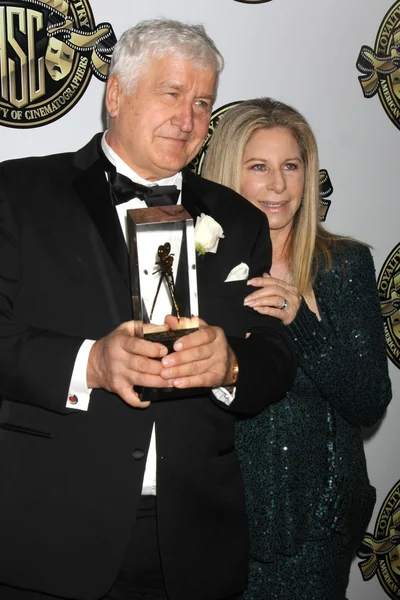 Andrzej Bartkowiak, Barbra Streisand — Stock Photo, Image