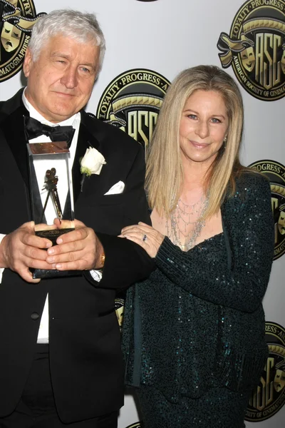 Andrzej Bartkowiak, Barbra Streisand — Stock Photo, Image