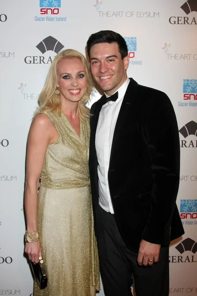 Camilla Dallerup, Kevin Sacre — Stock Photo, Image