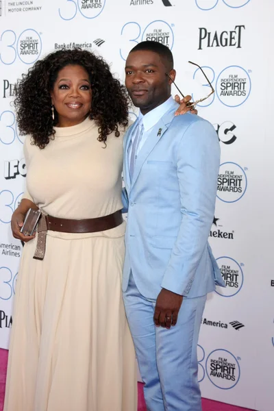 Oprah Winfrey, David Oyelowo — Stockfoto