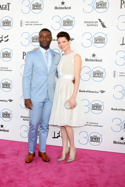 David Oyelowo, Jessica Oyelowo — Stock Photo, Image