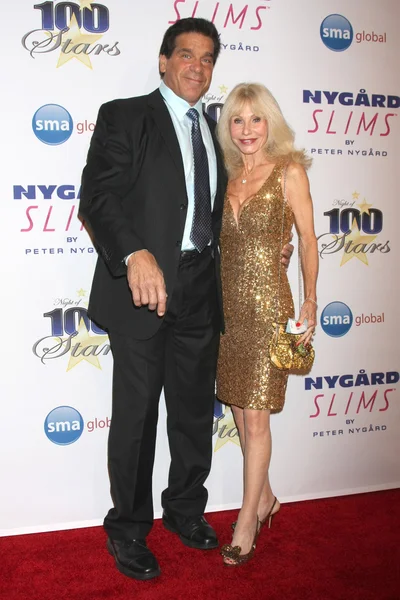 Lou Ferrigno, Carla Ferrigno – stockfoto