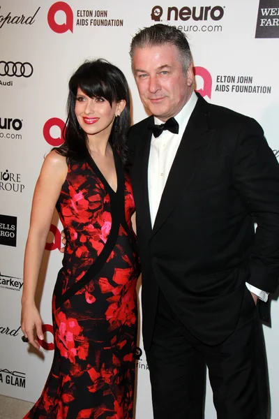 Hilaria Baldwin, Alec Baldwin — Stock Photo, Image