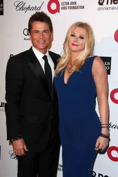 Rob Lowe, Sheryl Lowe — Foto de Stock