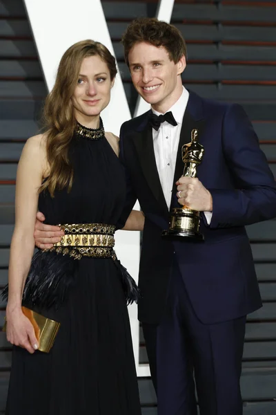 Hannah Bagshawe, Eddie Redmayne —  Fotos de Stock