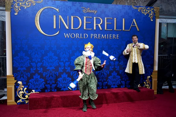 Atmosfera na estreia mundial de "Cinderela" — Fotografia de Stock