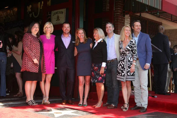 Chris O'Donnell, Siblings, Mother Julie Ann Rohs von Brecht O'Donnell — Stockfoto