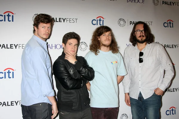 Anders Holm, Adam Devine, Blake Anderson, Kyle Newacheck — Fotografia de Stock