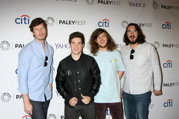 Anders Holm, Adam DeVine, Blake Anderson, Kyle Newacheck — Stock Photo, Image