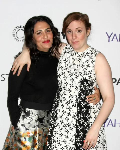 Jenni Konner, Lena Dunham — Stock Photo, Image