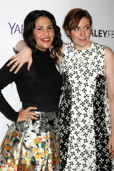 Jenni Konner, Lena Dunham — Stockfoto