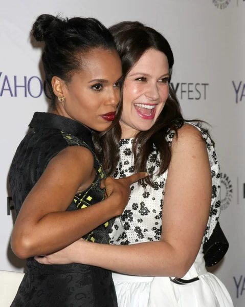 Kerry Washington, Katie Lowes — Zdjęcie stockowe