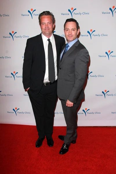 Matthew Perry, Thomas Lennon — Stockfoto