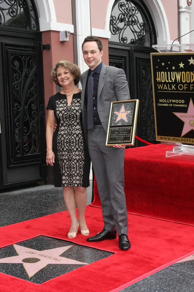 Judy Parsons, Jim Parsons — Stock Photo, Image