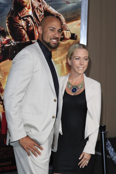 Hank Baskett, Kendra Wilkinson — Foto Stock