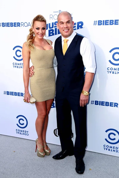 Tito Ortiz, Amber Miller — Stockfoto