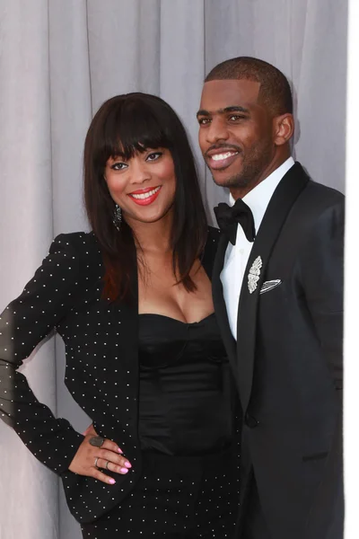 Jada Crawley, Chris Paul — Stok Foto