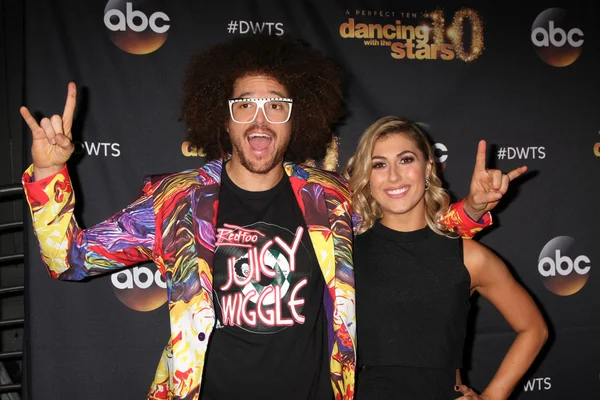 Redfoo, Emma Slater — Stock Photo, Image