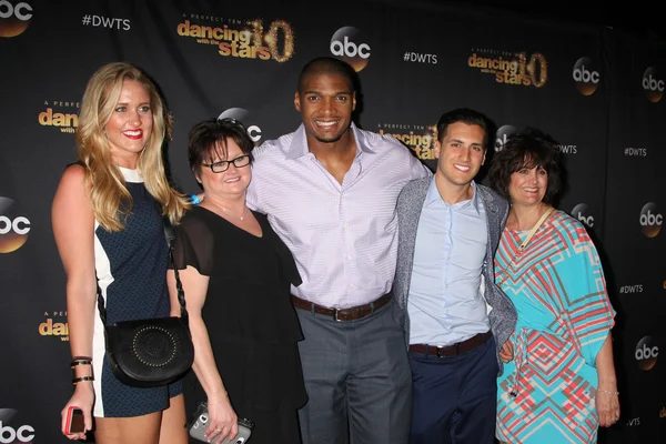 Guest, Foster Mother, Michael Sam, Vito Cammisano, Vito's Mother — Stock Photo, Image