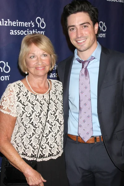 Ben Feldman, his mother — Stock Photo, Image