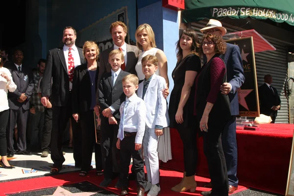 Will Ferrell et sa famille, parents, frère, sœur, belle-mère — Photo