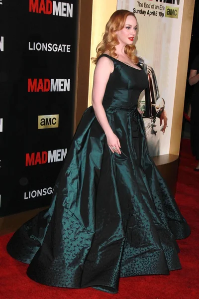 Christina hendricks — Zdjęcie stockowe