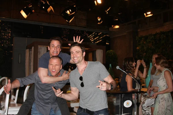 Christian Leblanc, Sean Carrigan, Daniel Goddard — Foto de Stock