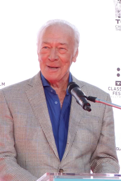 Christopher Plummer — Foto de Stock