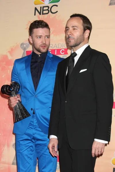 Justin Timberlake, Tom Ford — Stock Photo, Image