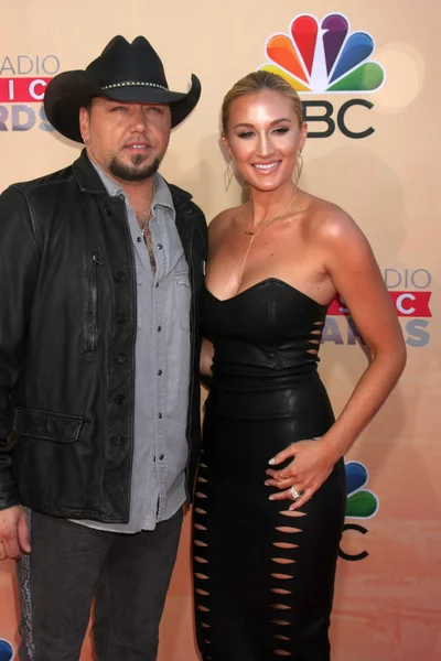 Jason Aldean, Brittany Kerr — Stok fotoğraf