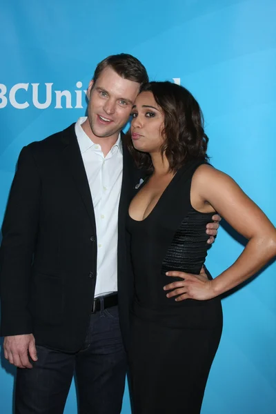 Jesse Spencer, Monica Raymund — Foto Stock