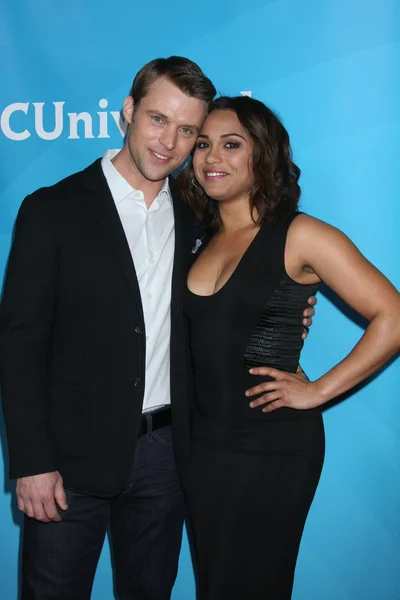 Jesse Spencer, Monica Raymund — Stockfoto