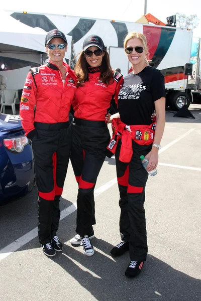 Dara Torres, Donna Feldman, Tricia Helfer — Foto de Stock
