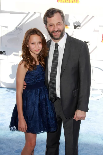 Iris Apatow, Judd Apatow — Stock Photo, Image