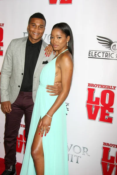 Kory hardrict, keke palmer — Stockfoto