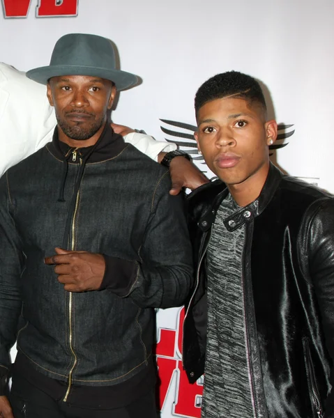 Jamie Foxx, Bryshere Y Gray — Stock Photo, Image